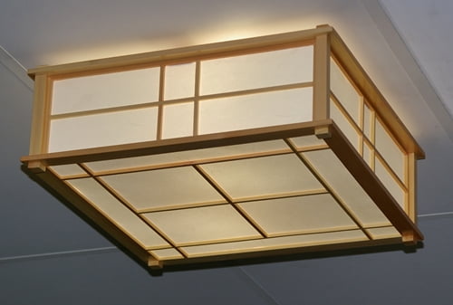l_im04a - japanese interior shoji ceiling light
