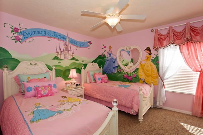 Disney-Princess-Themed-Bedroom-Style