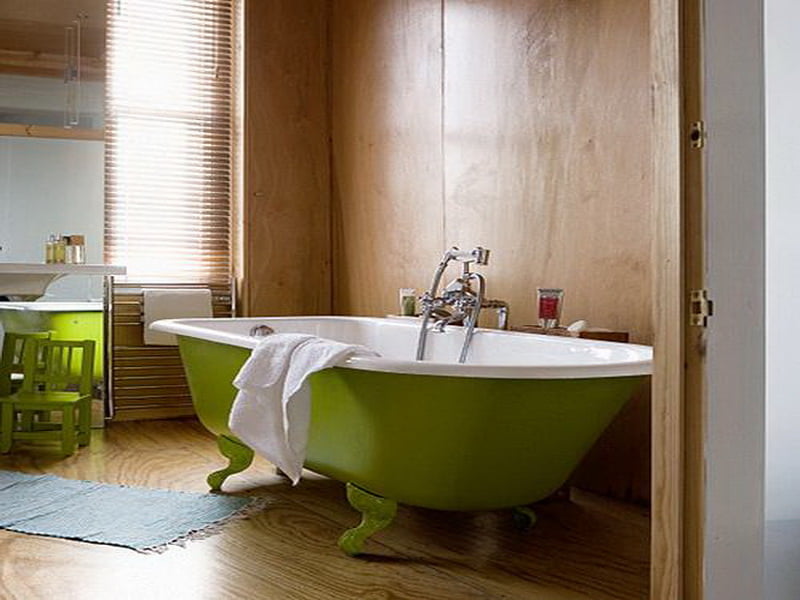 Great-Lime-Green-Bathrooms