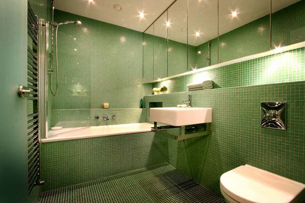 Green-Bathroom-Designs-Ideas-Ceramics-Wall-Tiles-with-Mirror-and-Lighting