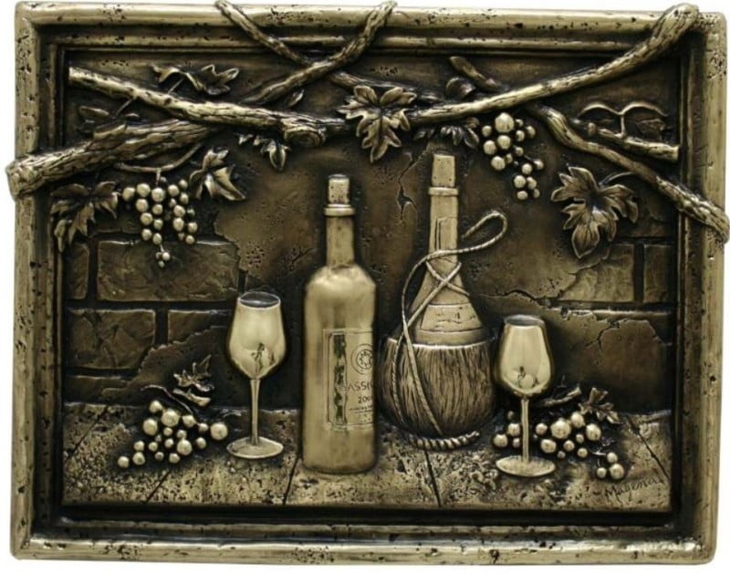 12_bronze_mural_backsplash_kitchen_wine1
