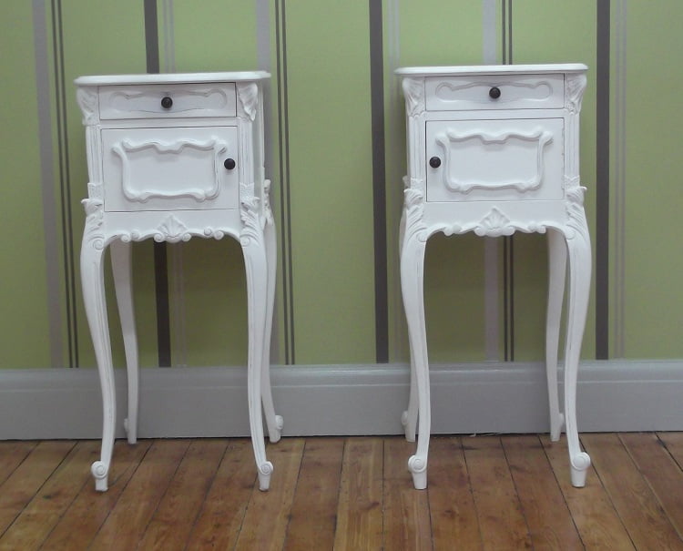 Shabby Chic Bedroom Side Cabinets