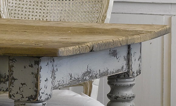 shabby-chic-kitchen-table