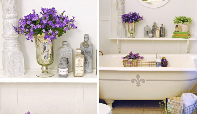 Over-the-bath-shelf-Small-Bathroom-Decorating-Ideas-on-a-Budget