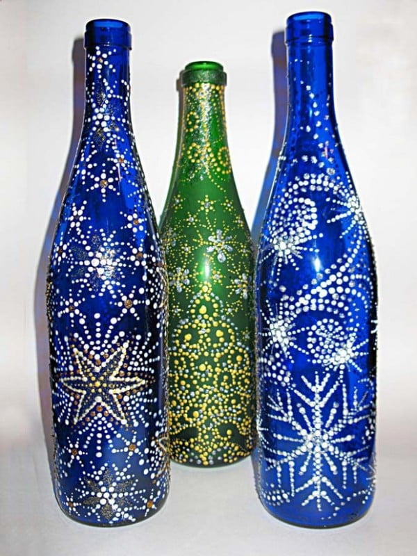 decorated-empty-glass-bottles-diy-christmas-homemade-ideas